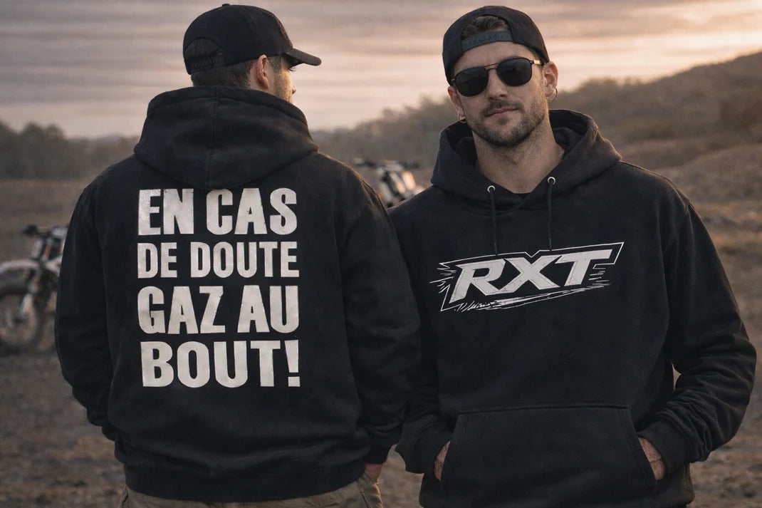 Hoodie RXT En Cas De Doute Gaz Au Bout!